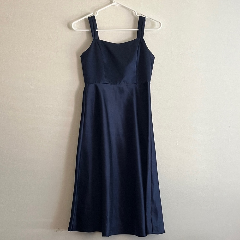 David's Bridal Midi Dress